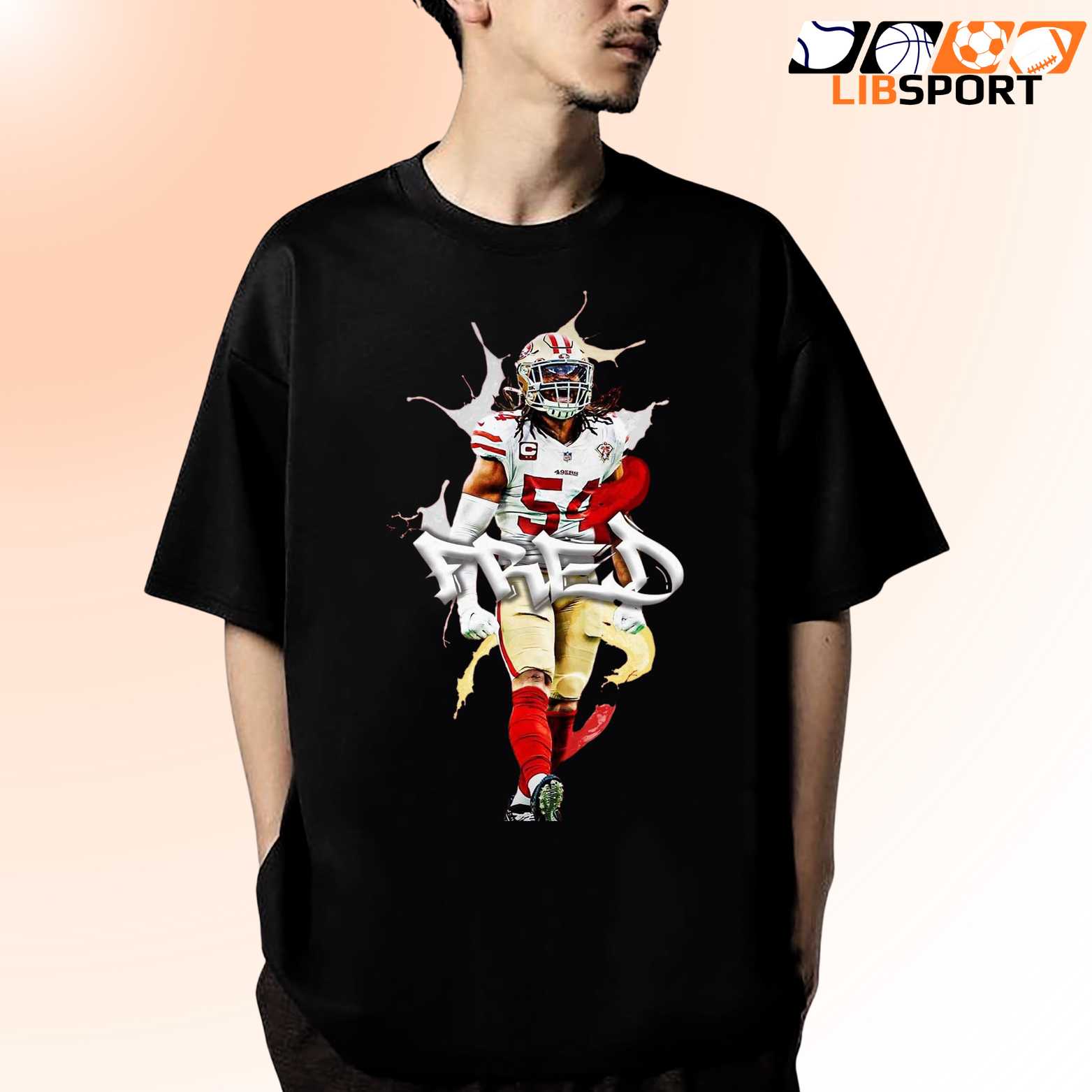 Fred Warner T-Shirt, San Francisco 49ers Football Shirt, Nfl Game Day Tee